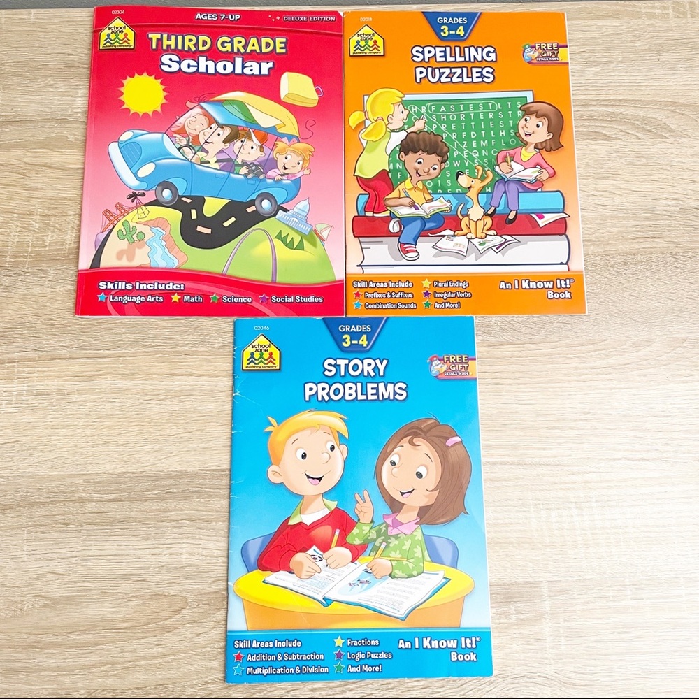 School Zone Activity Books